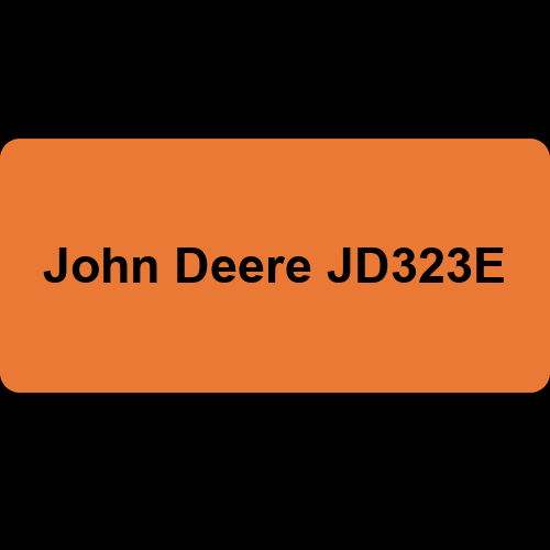 John Deere JD323E